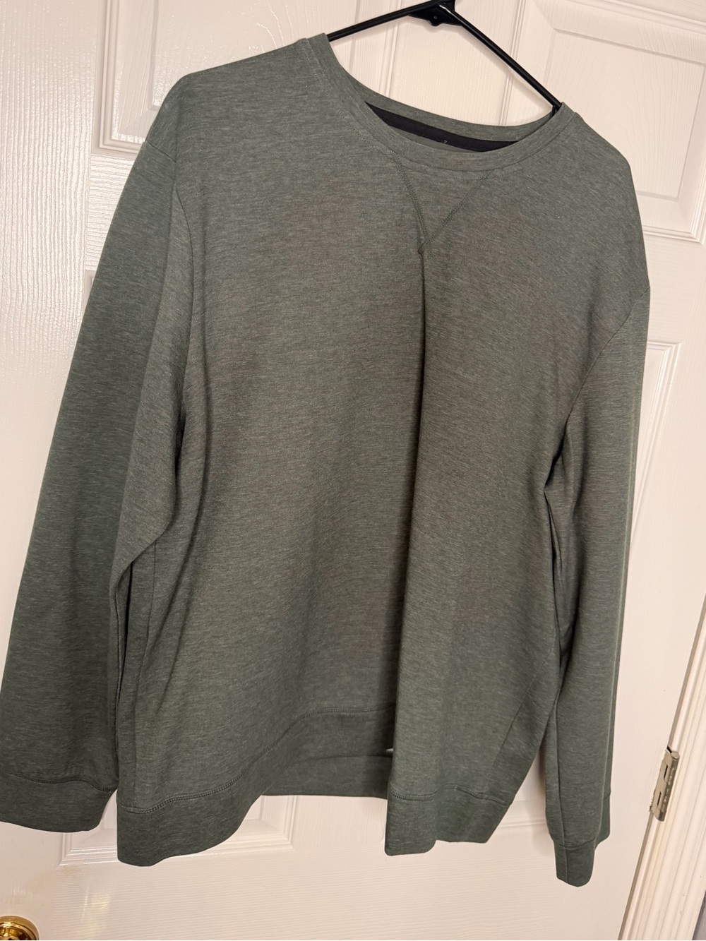 32 Degrees Men's Heather Olive Crewneck Sweatshirt